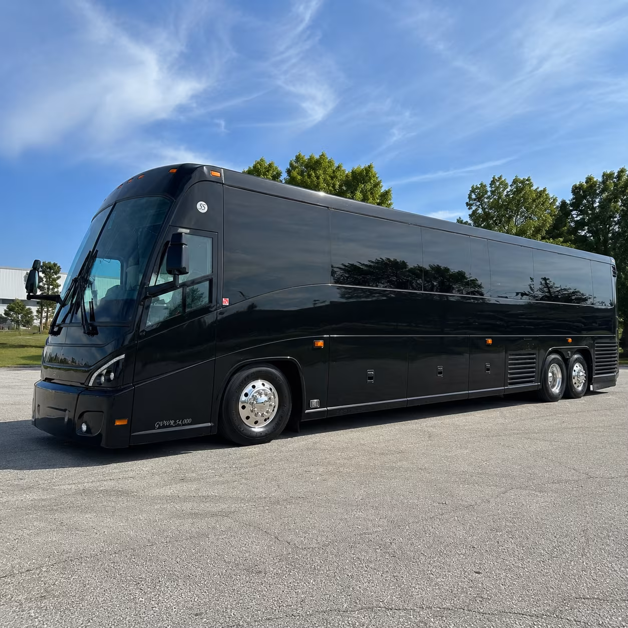 40-56 Passenger Charter Bus Exterior
