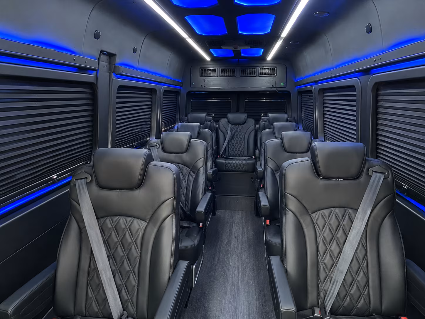 Torrance Airport Shuttle & Transportation party bus exterior