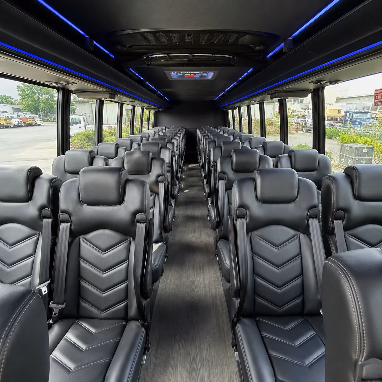 Torrance Airport Shuttle & Transportation party bus exterior