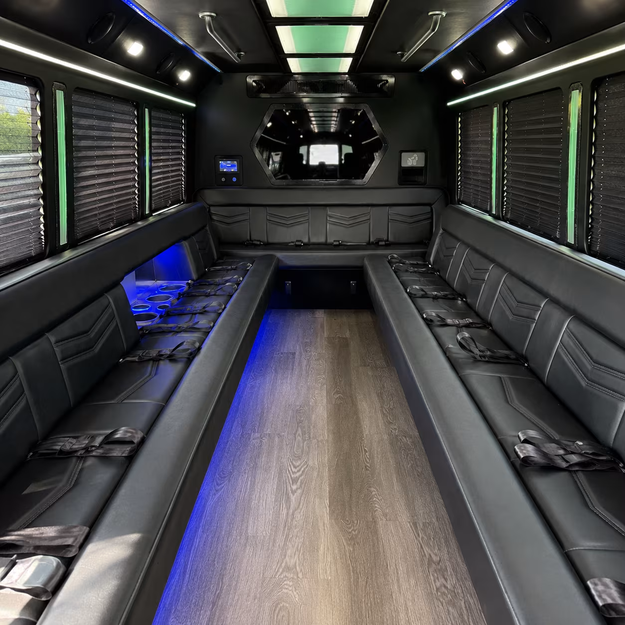 Torrance Bachelor & Bachelorette Transportation party bus exterior