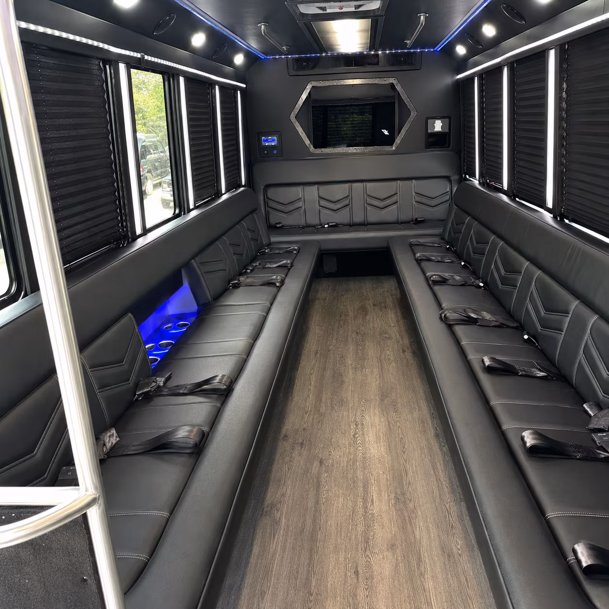 Torrance Bachelor & Bachelorette Transportation party bus exterior