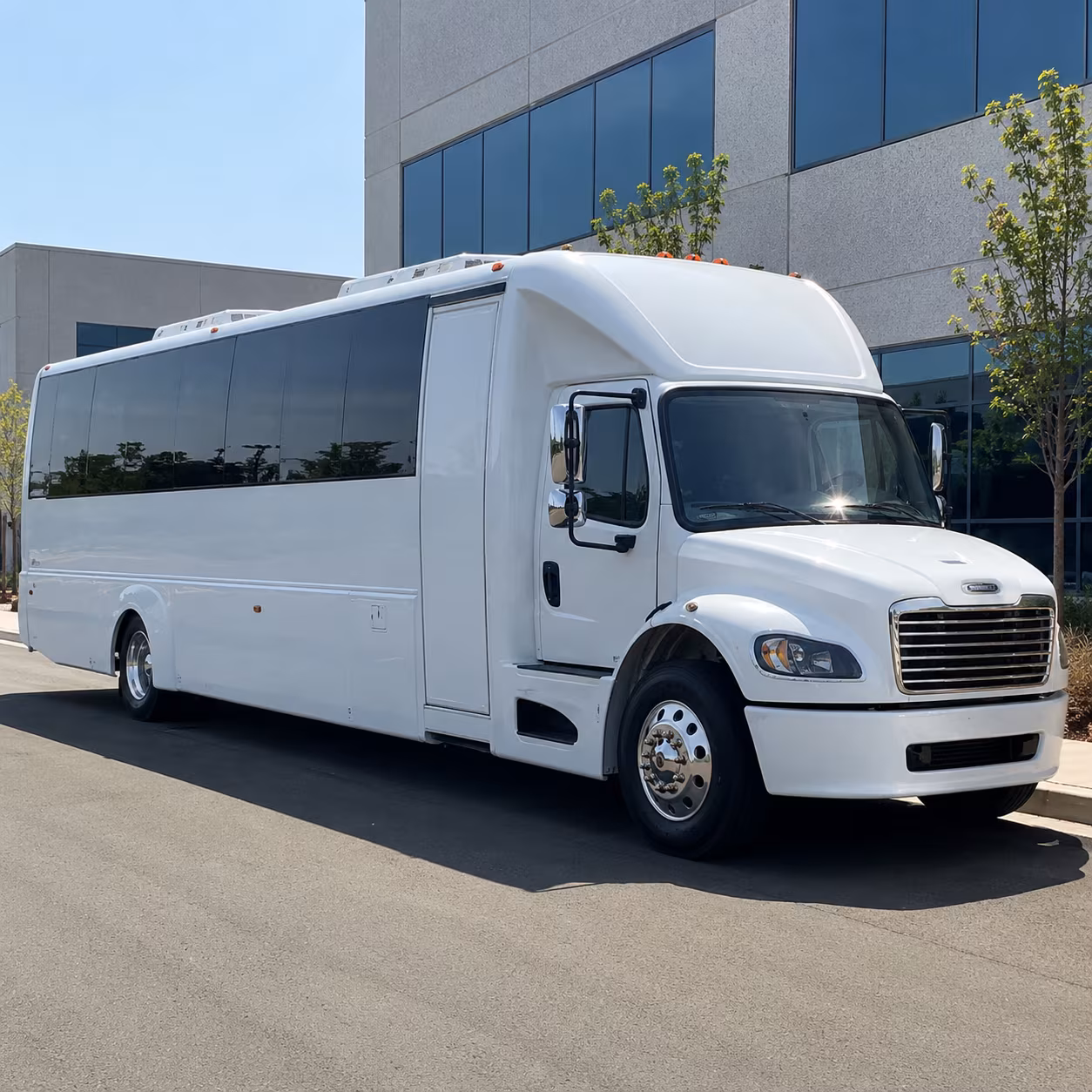 Torrance Birthday, Sweet 16, & Quinceañera Transportation party bus exterior