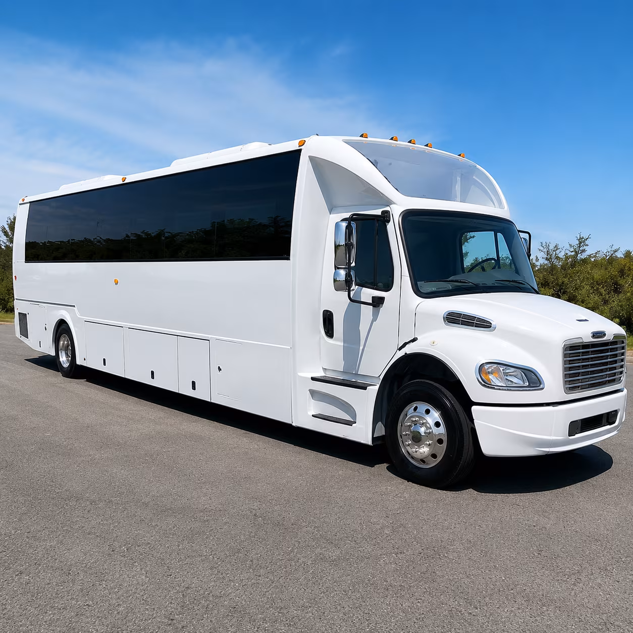 Torrance Birthday, Sweet 16, & Quinceañera Transportation party bus exterior