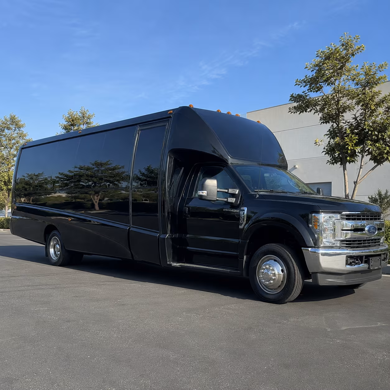 Torrance Concert & Music Festival Transportation party bus interior