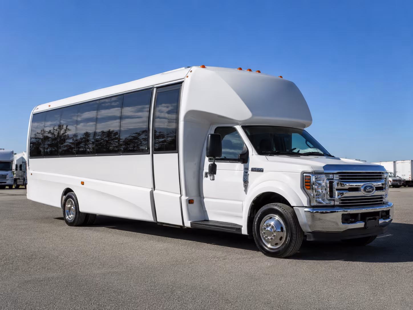 Torrance Corporate Transportation party bus exterior