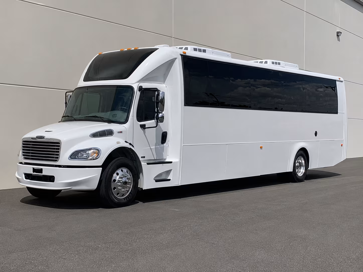 Torrance Prom & Homecoming Transportation party bus exterior