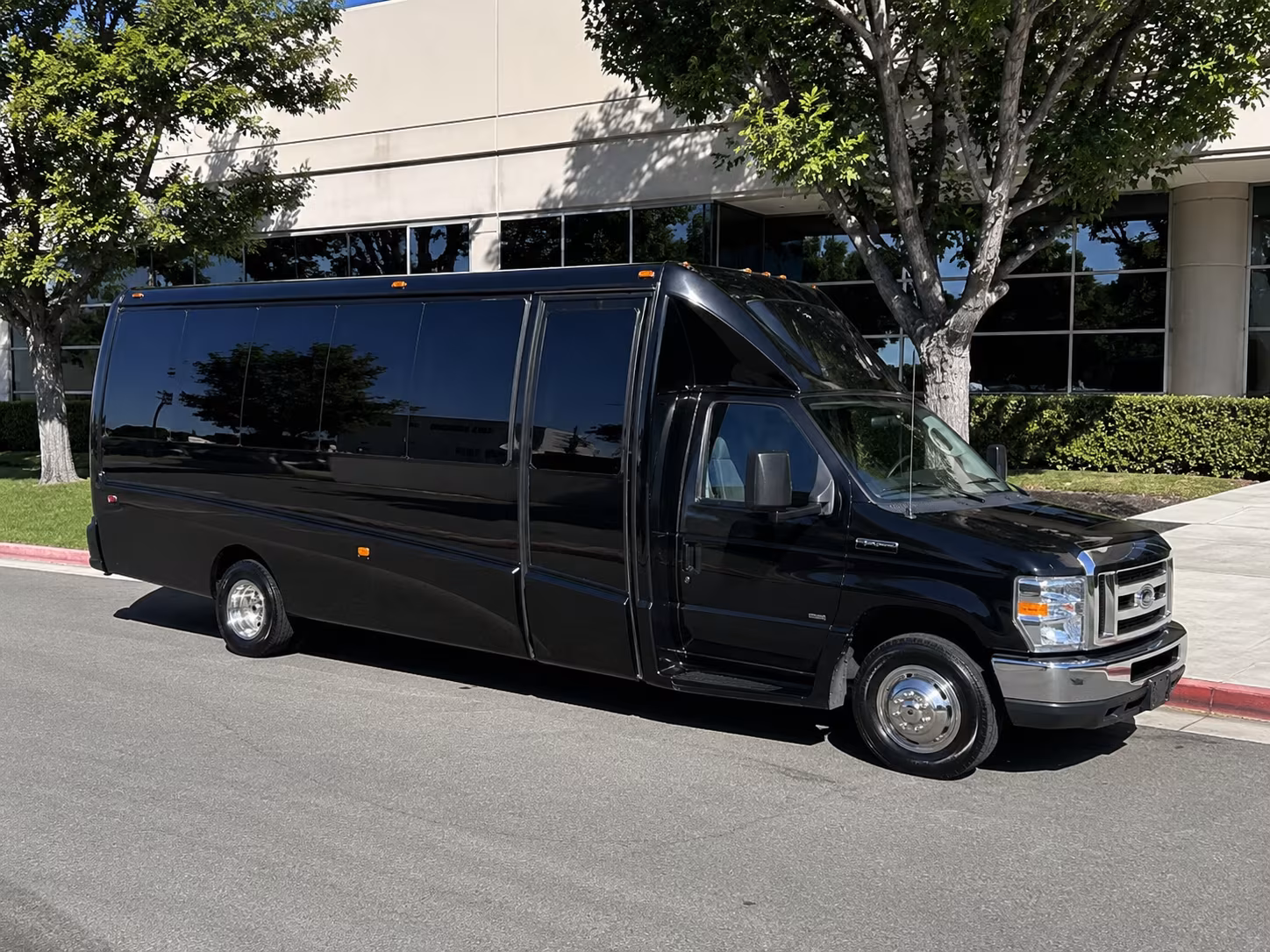 Torrance Prom & Homecoming Transportation party bus exterior