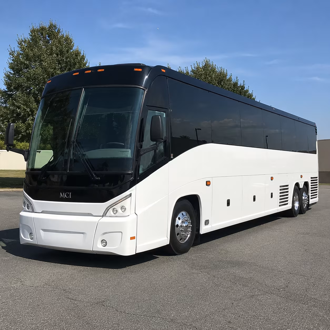 Torrance School Event Transportation party bus exterior
