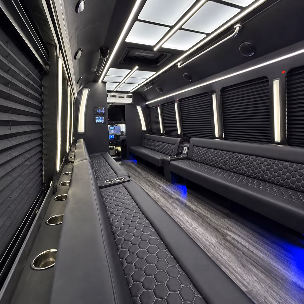 Torrance Sporting Event Transportation party bus exterior