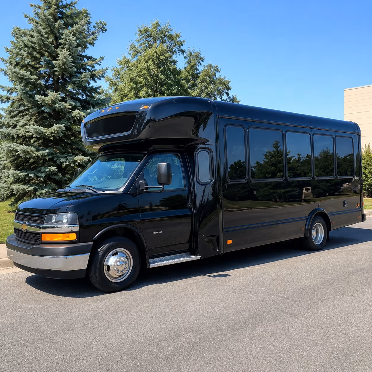 Torrance Sporting Event Transportation party bus exterior