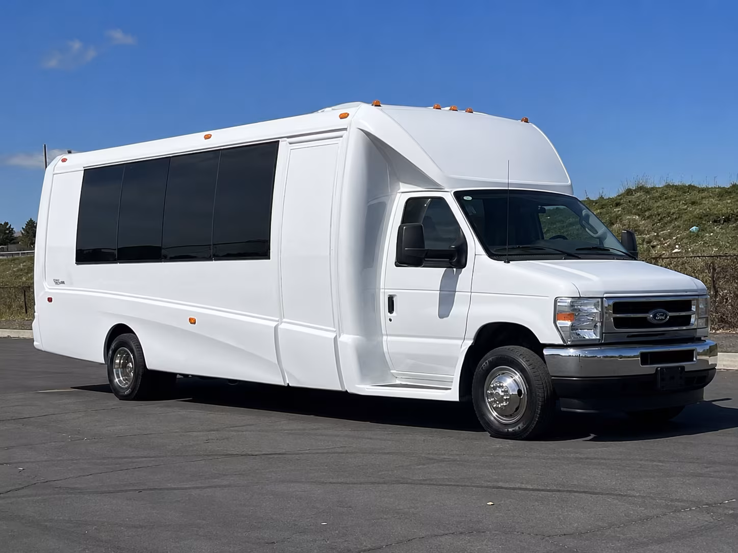 Torrance Sporting Event Transportation party bus exterior