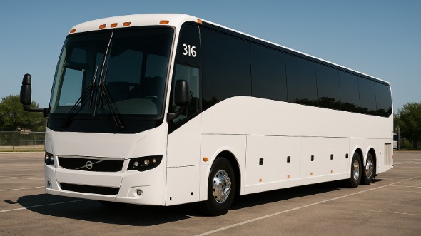 Exterior of Torrance Party Bus Company's 40 Passenger Charter Bus in Torrance
